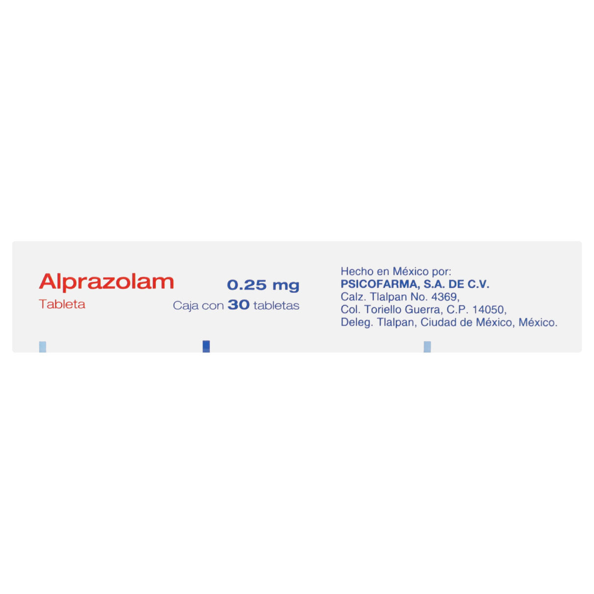 7501384502638-Alprazolam 0.25 Mg Con 30 Tabletas Lgen-5