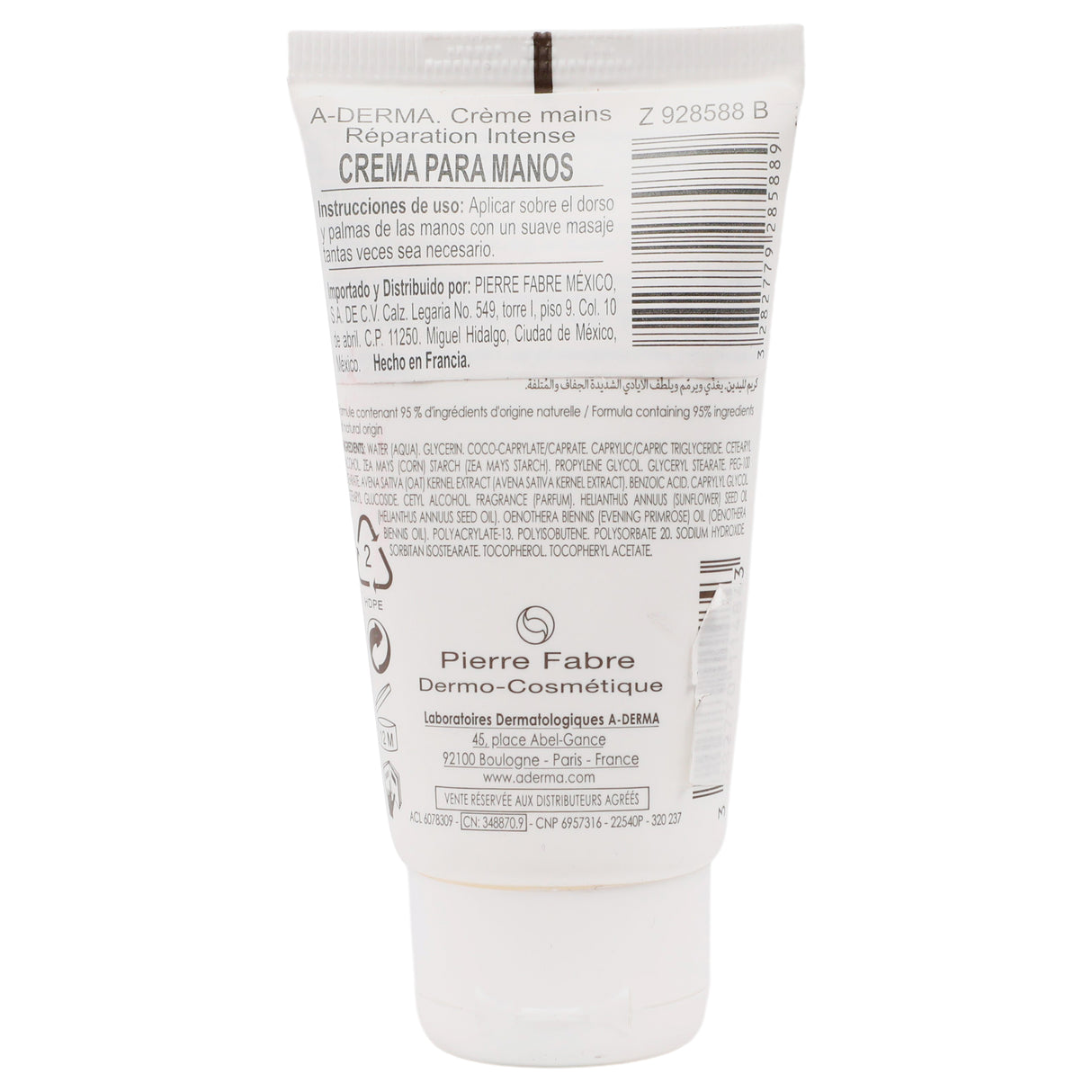 3282779285889-Crema De Manos 50 Ml Aderma-4