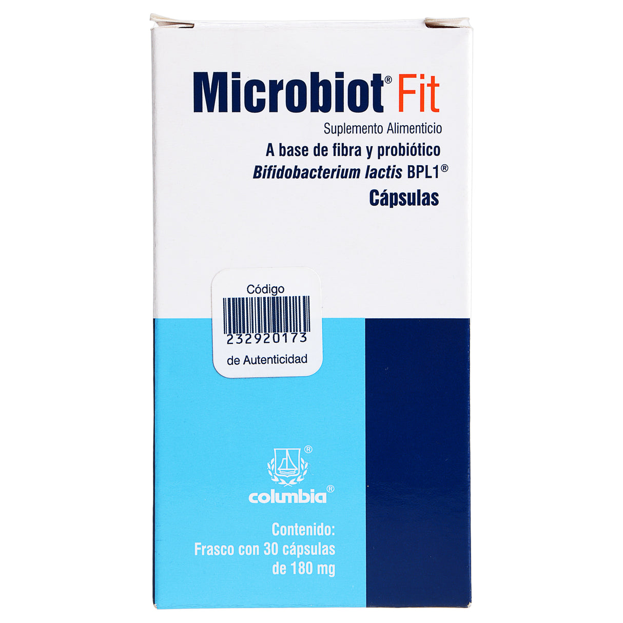 7506400900764-Microbiot Fit 180 Mg S Alim 30 Cap-7