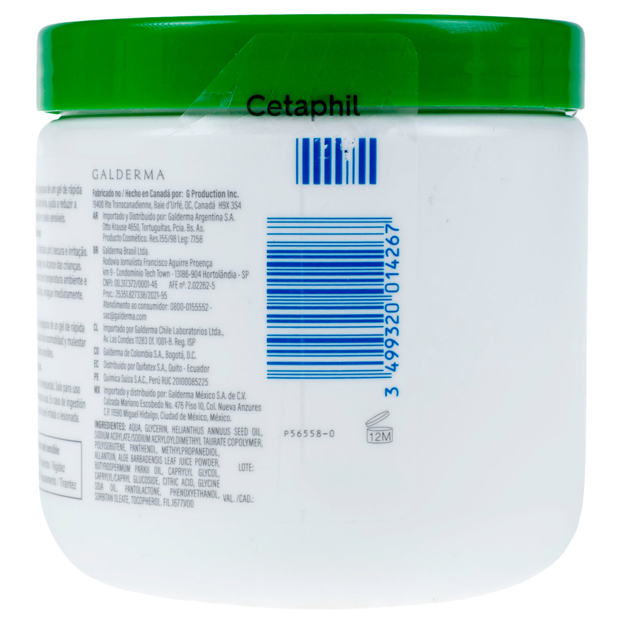 3499320014267-Cetaphil Gel Crema Calmante 453 Gr Galderma Der-7