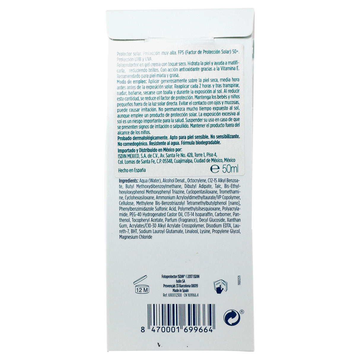 8470001699664-Dry Touch Fps50 Gel Crema 50 Ml Isdin-5