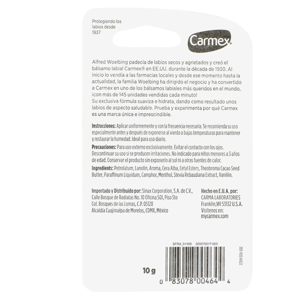 83078004644-Pom Lab Carmex Fresa Tubo 10 Grs.-1