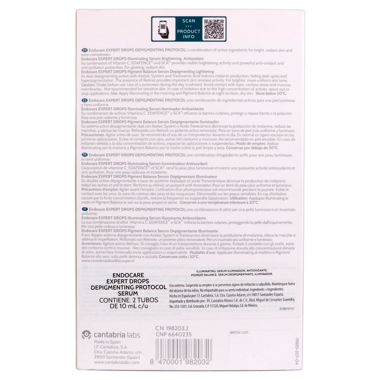 8470001982032-Endocare Expert Drops Despigmentante 2X10 Ml Cantabria-7