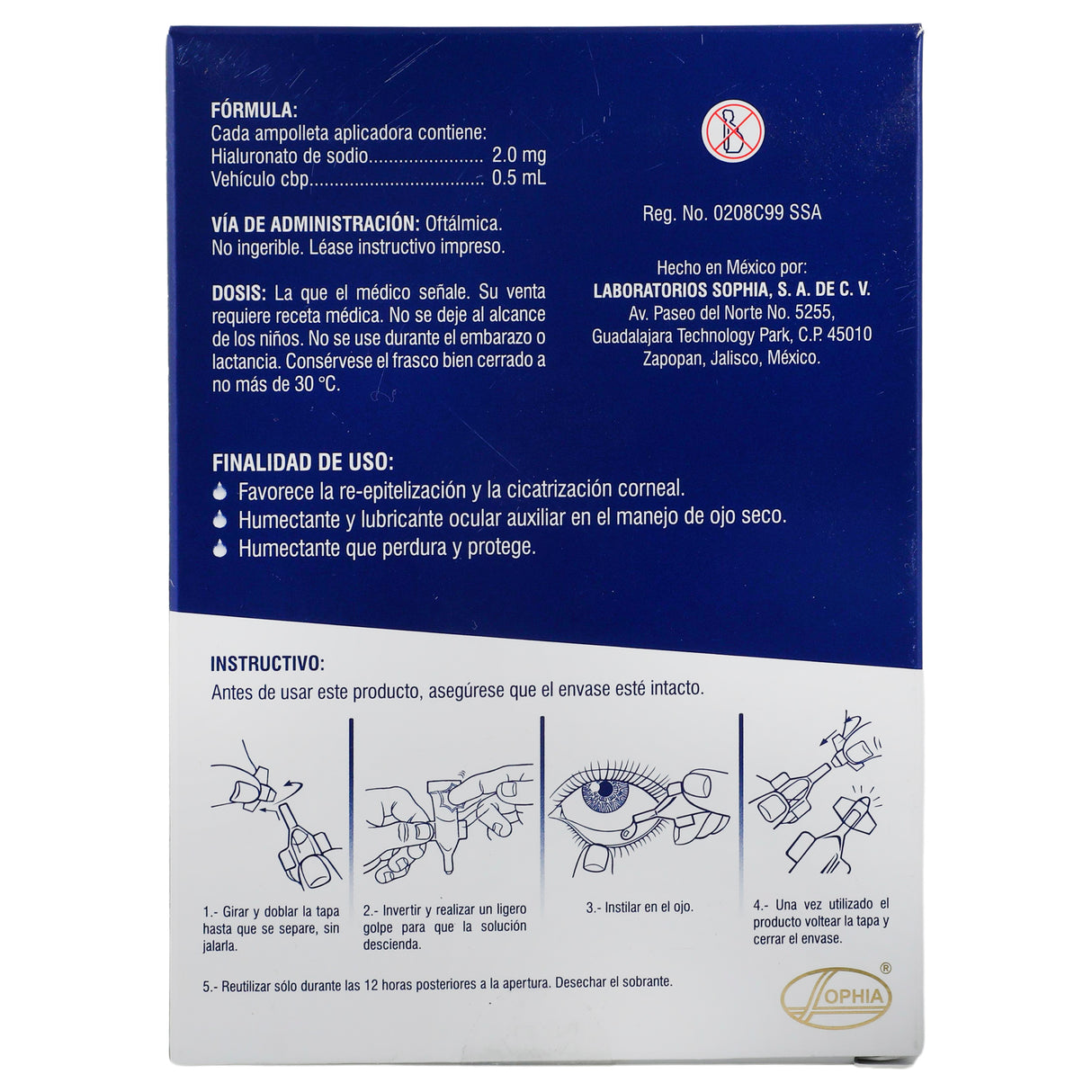 736085280005-Lagricel Ofteno Solución 0.5 Ml / 20-6