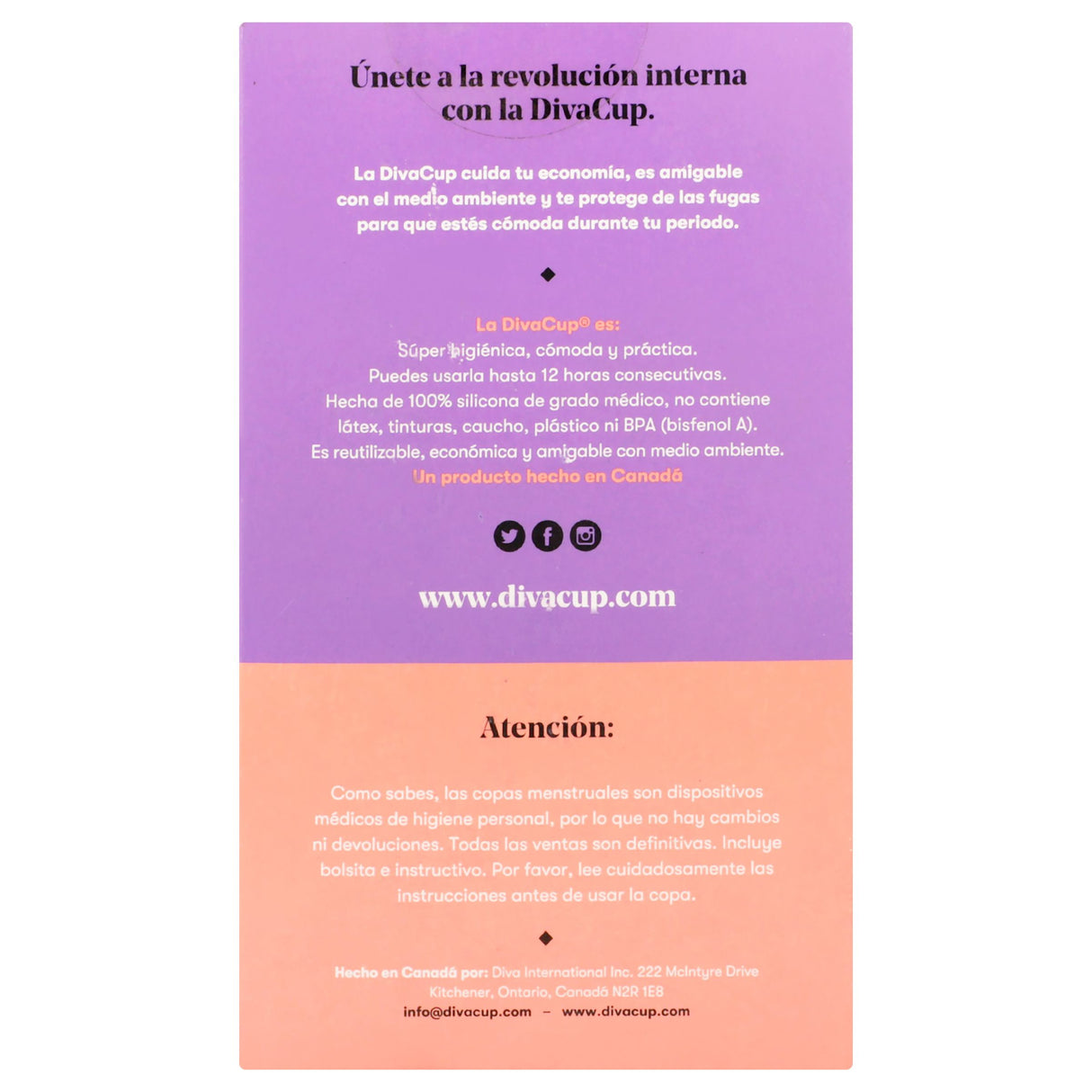 857538000299-Copa Menstrual Diva Cup Mod 0-6