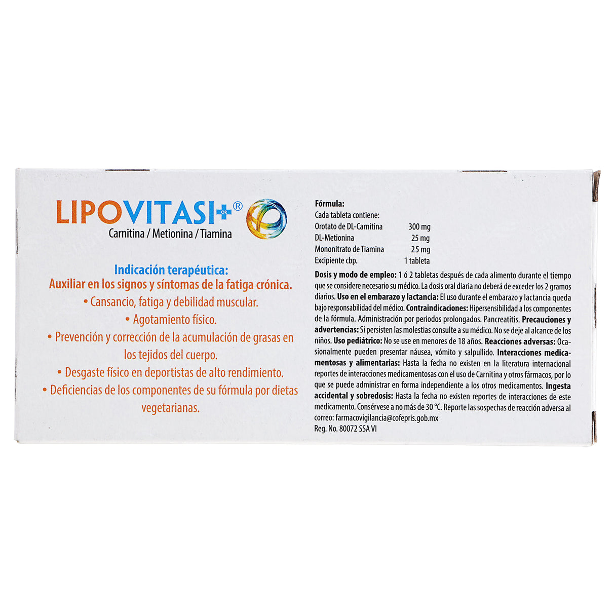 7501471800012-Lipovitasi-Or Con 60 Comprimidos-6