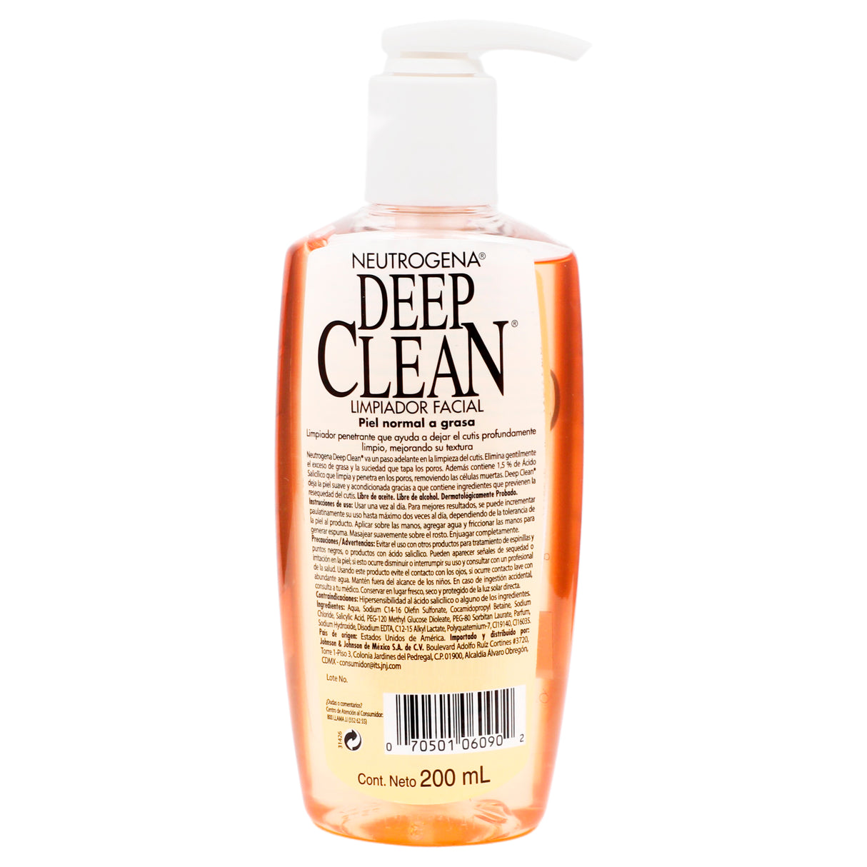 070501060902-Gel Limpiador Facial Deep Clean Intensive 200 Ml Neutrogena-4