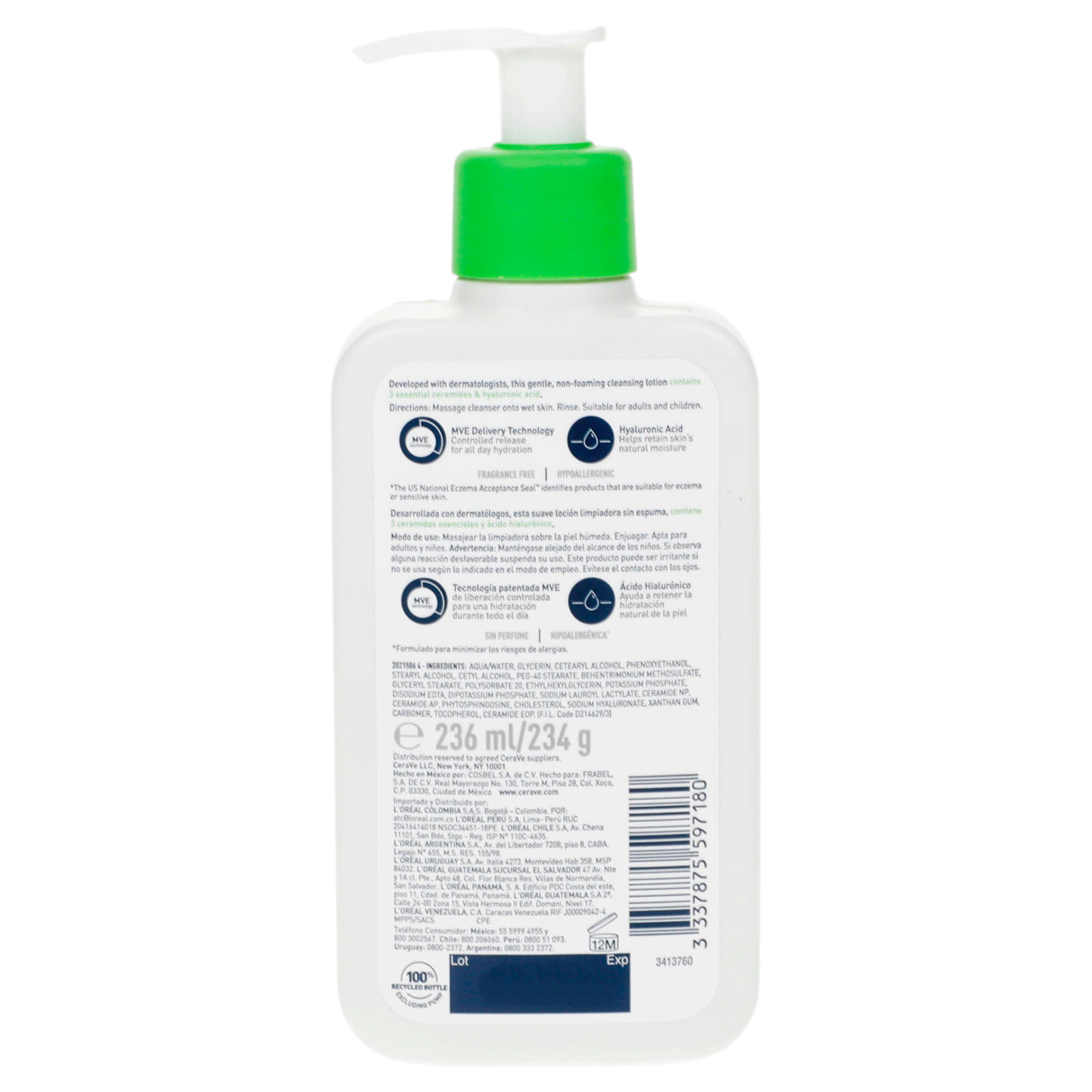 3337875597180-Limpiadora Hidratante Normal 236 Ml Cerave-6