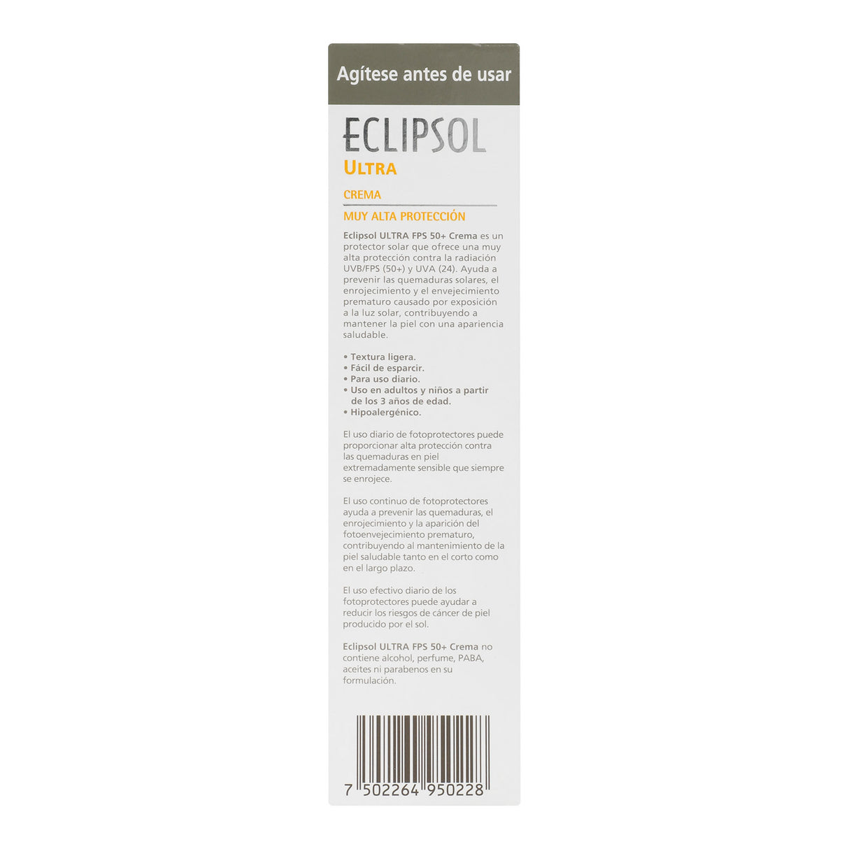 7502264950228-Eclipsolución Ultra Spf 50+ 125 Gr Bloq. Solar Stiefel Grisi-6
