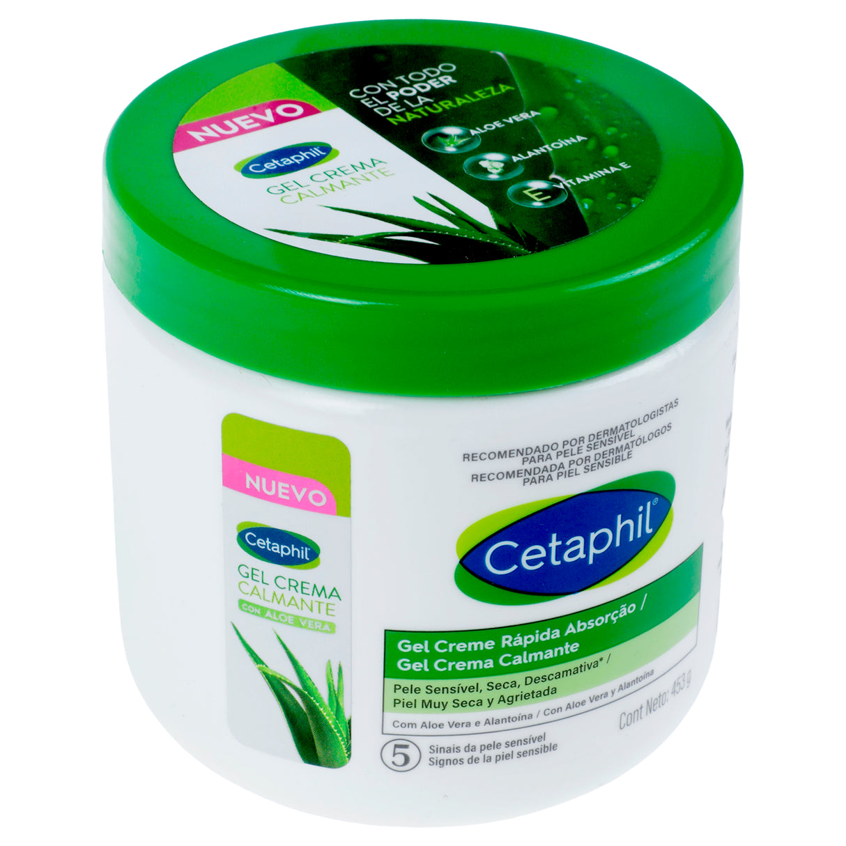 3499320014267-Cetaphil Gel Crema Calmante 453 Gr Galderma Der-2