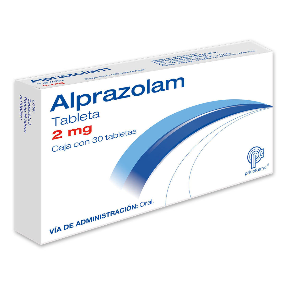 7501384502416-Alprazolam 2 Mg Con 30 Tabletas Lgen-2