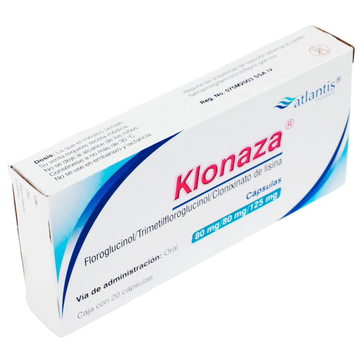 7501471800029-Klonaza 80 / 80 / 125 Mg Con 20 Capsulas-2