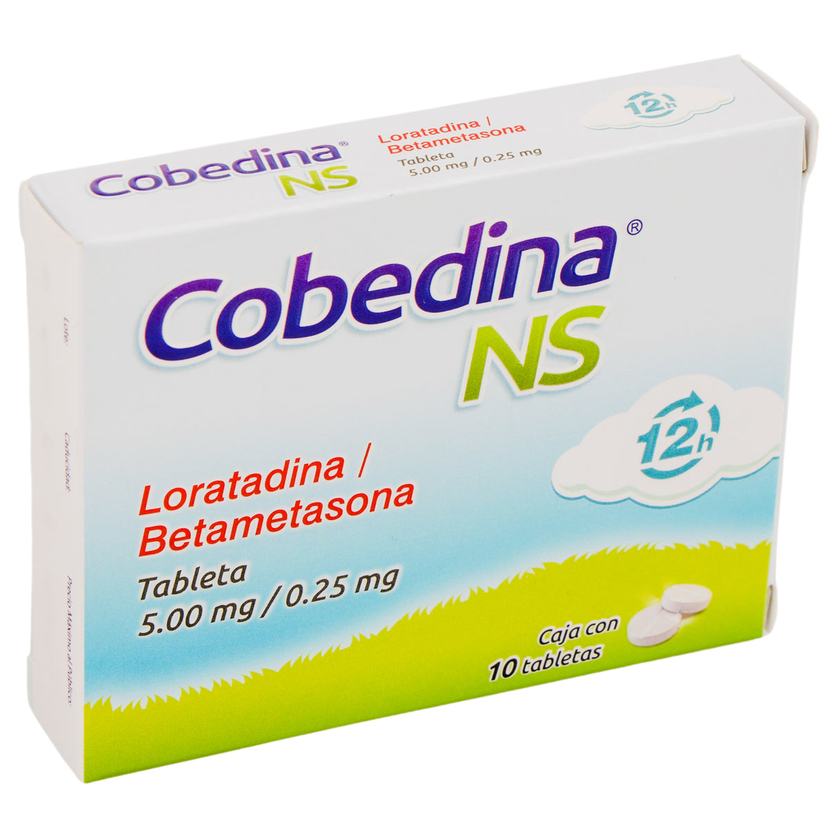 780083150129-Loratadina Betametasona Cobedina Ns 5 / 0.25 Mg Con 10 Tabletas-2