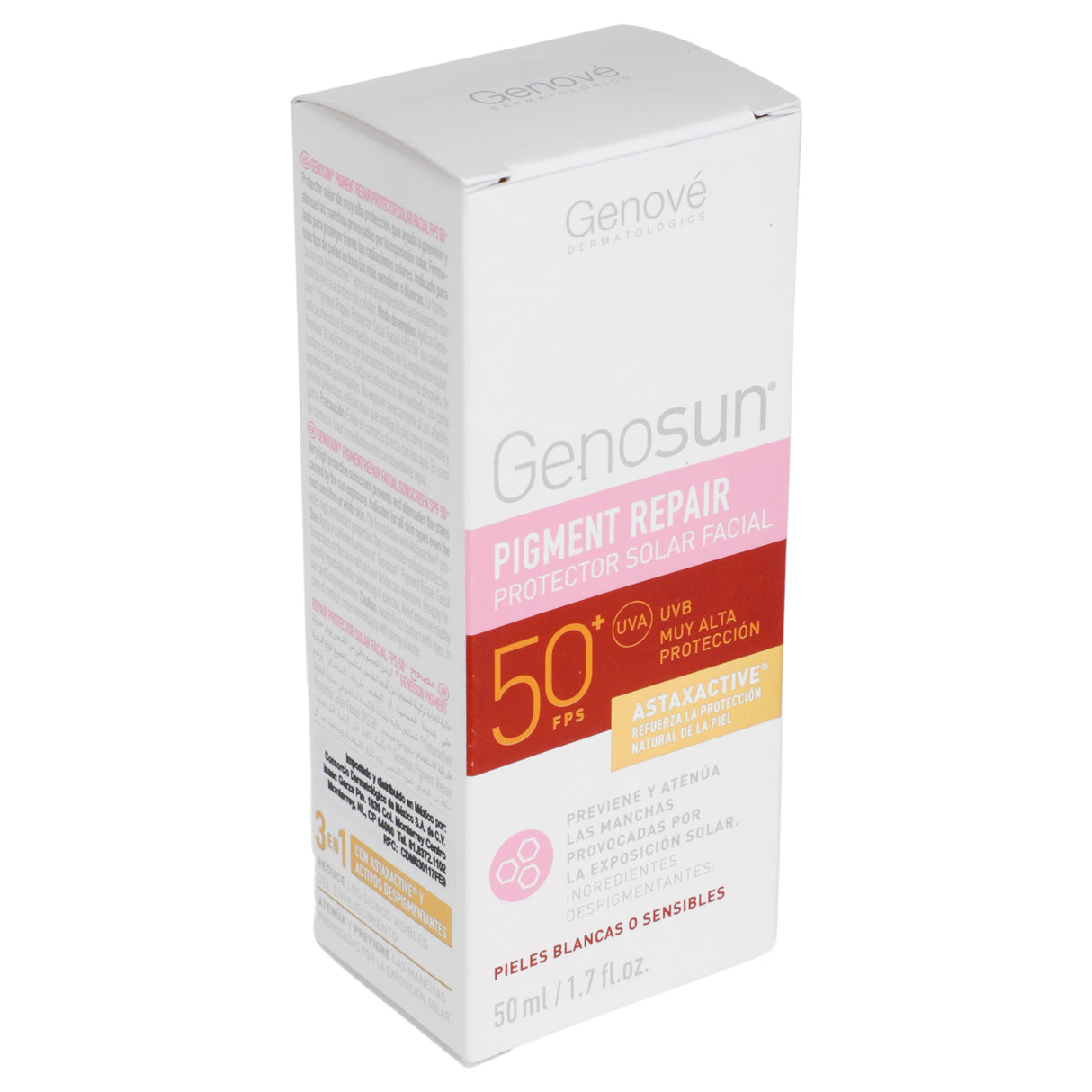 8423372000072-Genosun Protector Solar Fps50+ Pigment Repair 50 Ml Genove-2