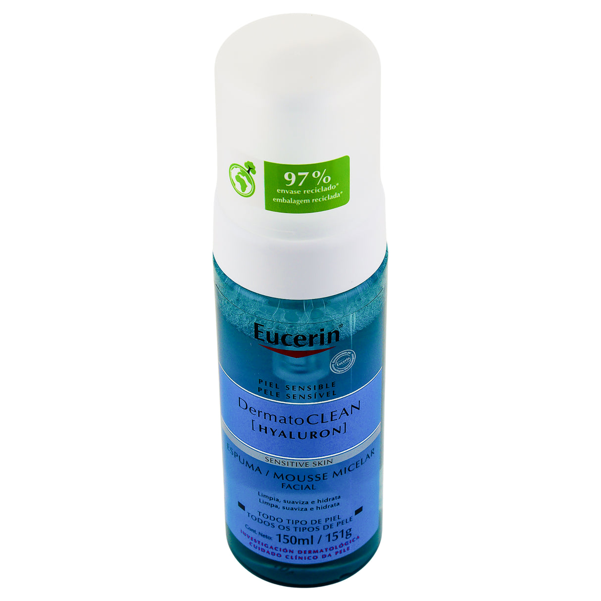 4005800270475-Dermatoclean Espuma Micelar 150 Ml Eucerin-3