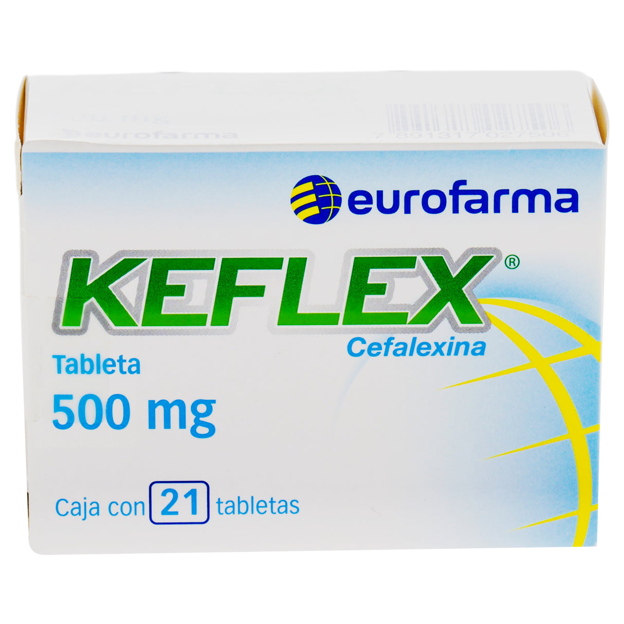 7891317027506-Keflex 500 Mg Con 21 Tabletas-3