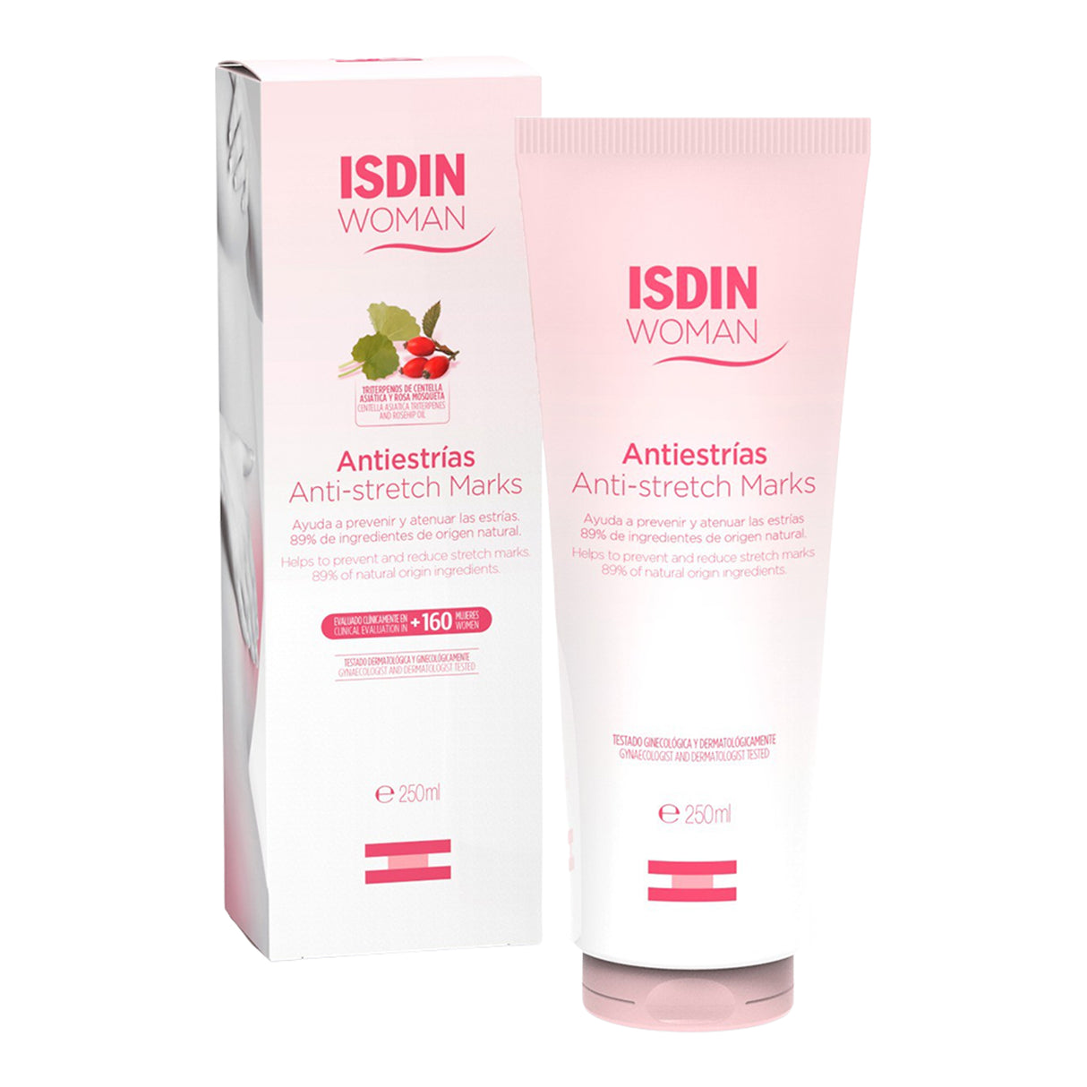 8429420184527-Woman Antiestrias Crema 250 Ml Isdin-1