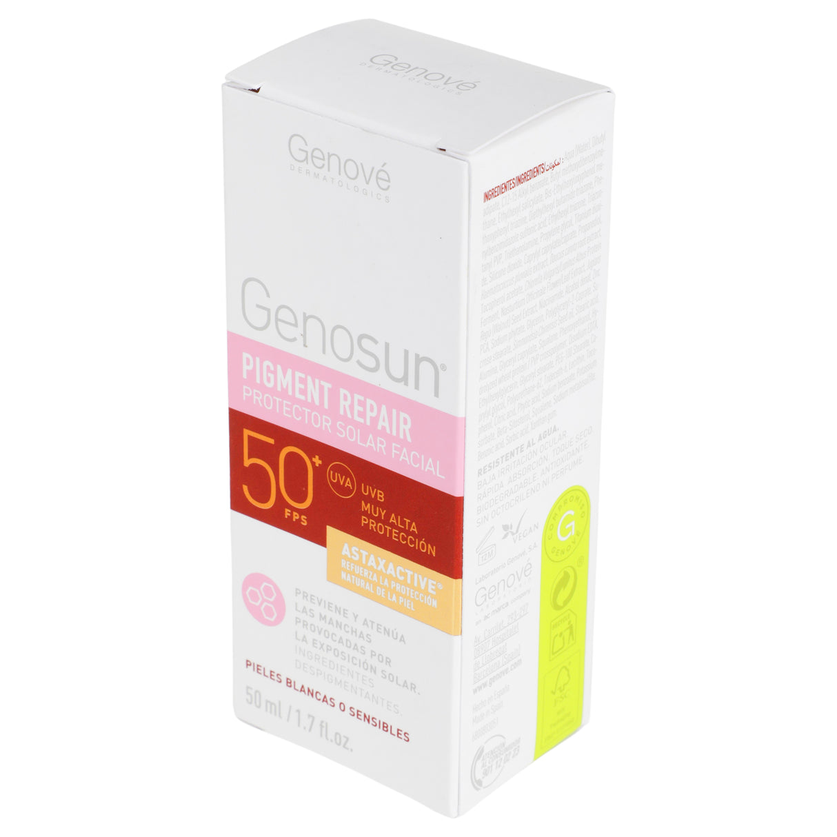 8423372000072-Genosun Protector Solar Fps50+ Pigment Repair 50 Ml Genove-4