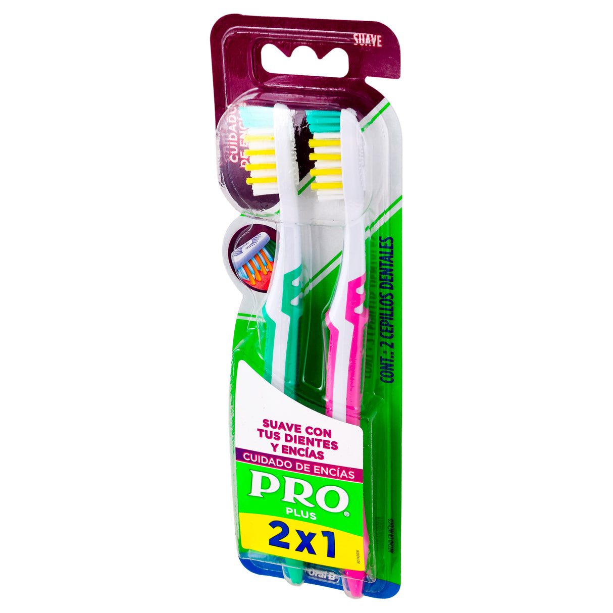 7506295385424-Cepillo Dental Pro-Plus Cuid-Encia 2Xpesp-4