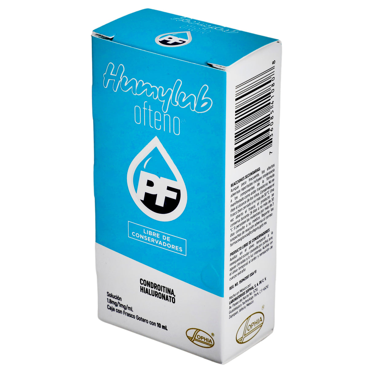 Humylubricante Pf Often 1.8 / 1 Mg Gtas 10 Ml