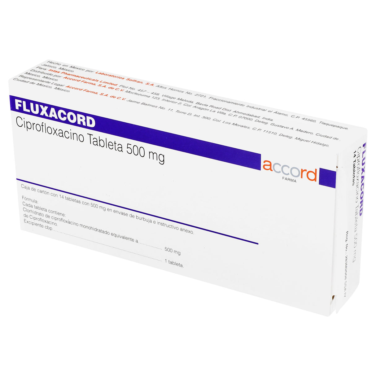 7506335701306-Ciprofloxacino Fluxacord 500 Mg Con 14 Tabletas-3