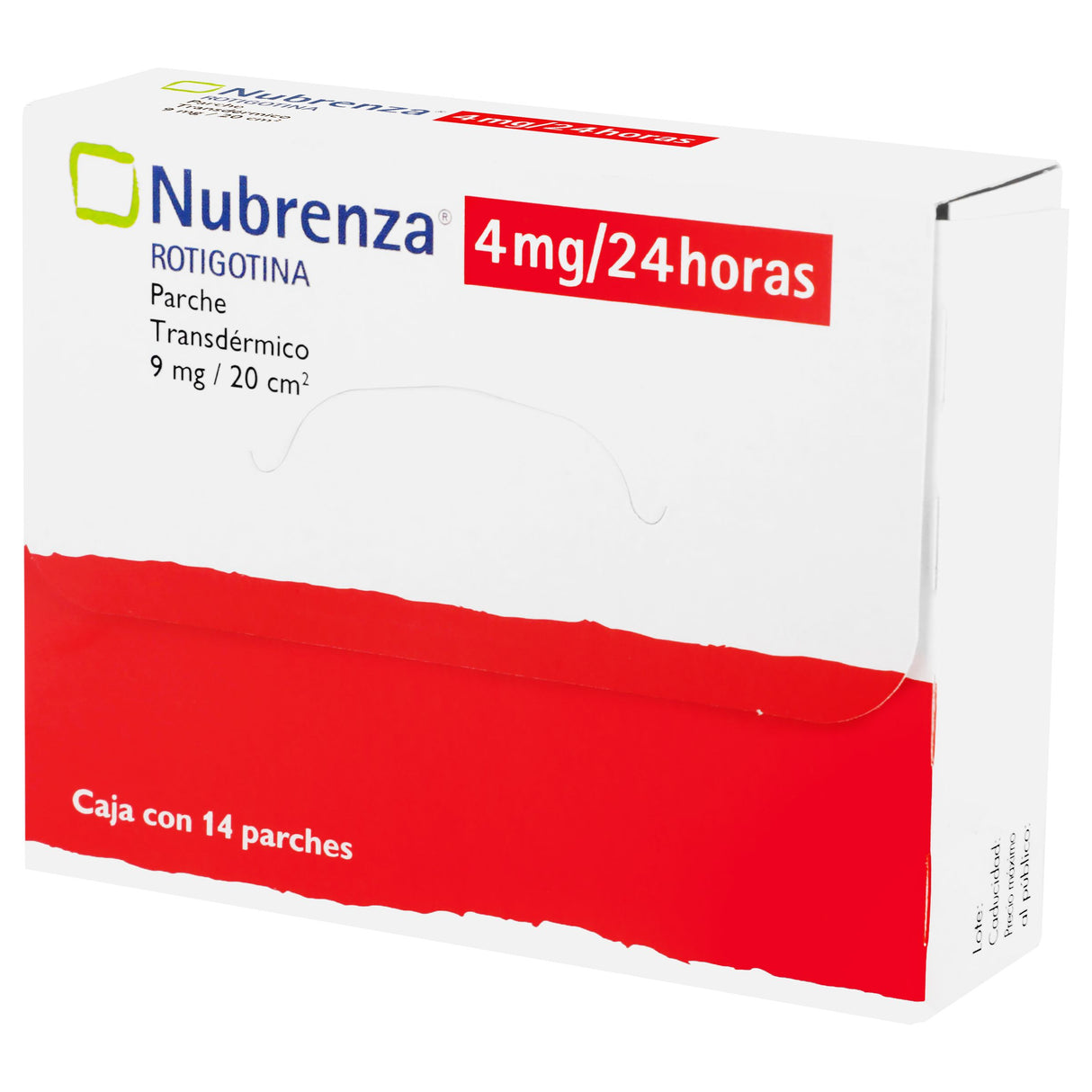 7501088507038-Nubrenza 4 Mg / 24 H Parche Caj Con 14-3