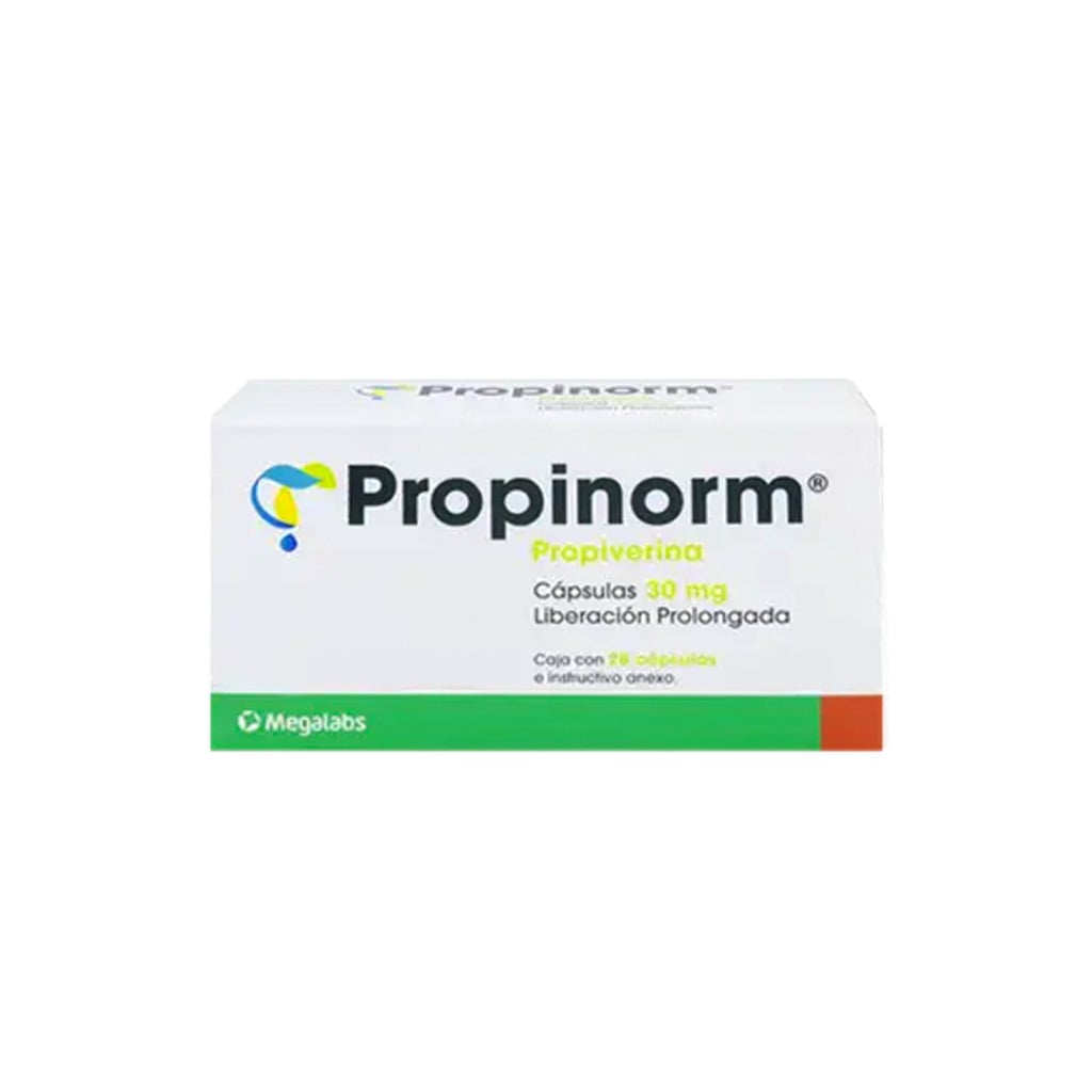 Propinorm Liberacion Prolongada 30 Mg 28 Capsulas 7501390914609
