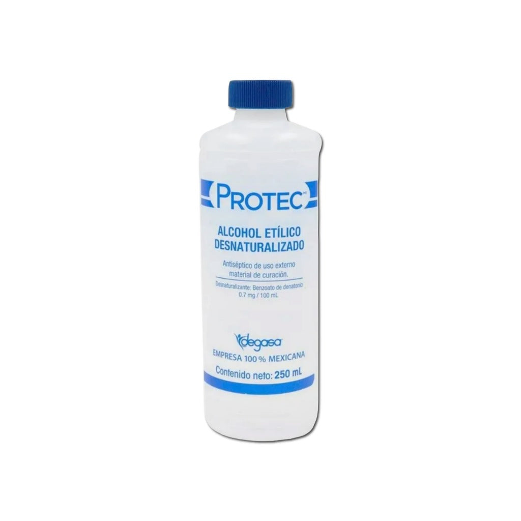 Protec Alcohol Desnaturalizado 250 Ml 7501048333103