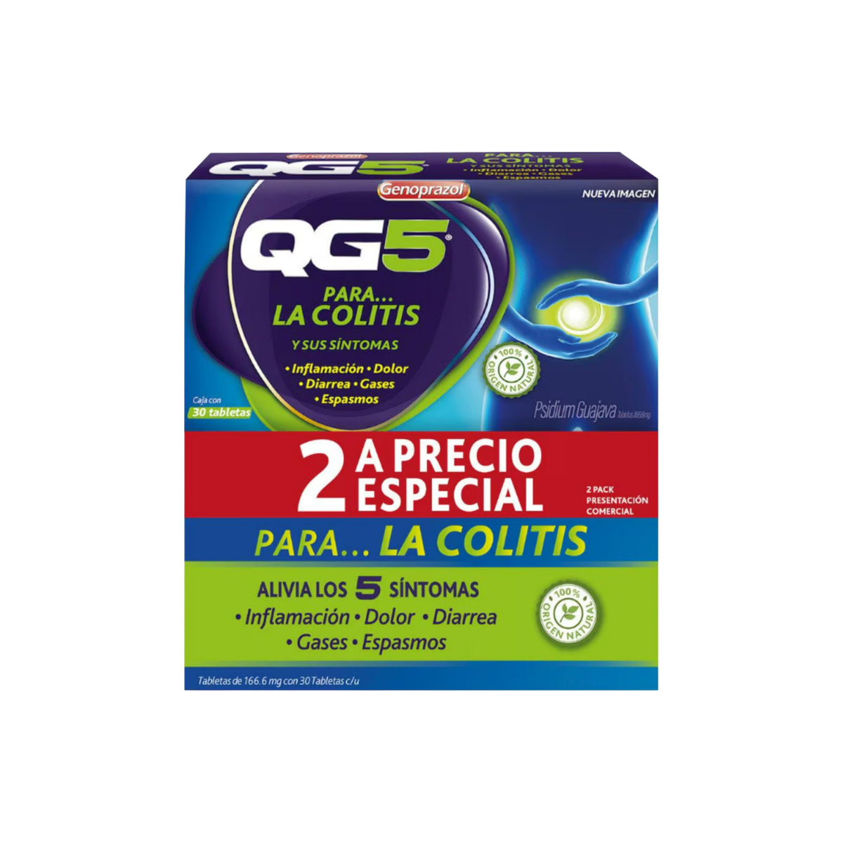 Qg5 166.6 Mg Con 30Tab Con U 2Pack 650240040047