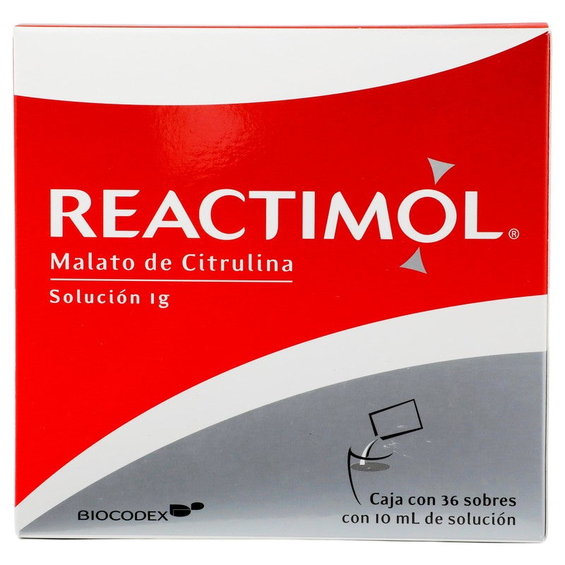 Reactimol 1Ml Solucion 36 Sobres 7502267780075 7