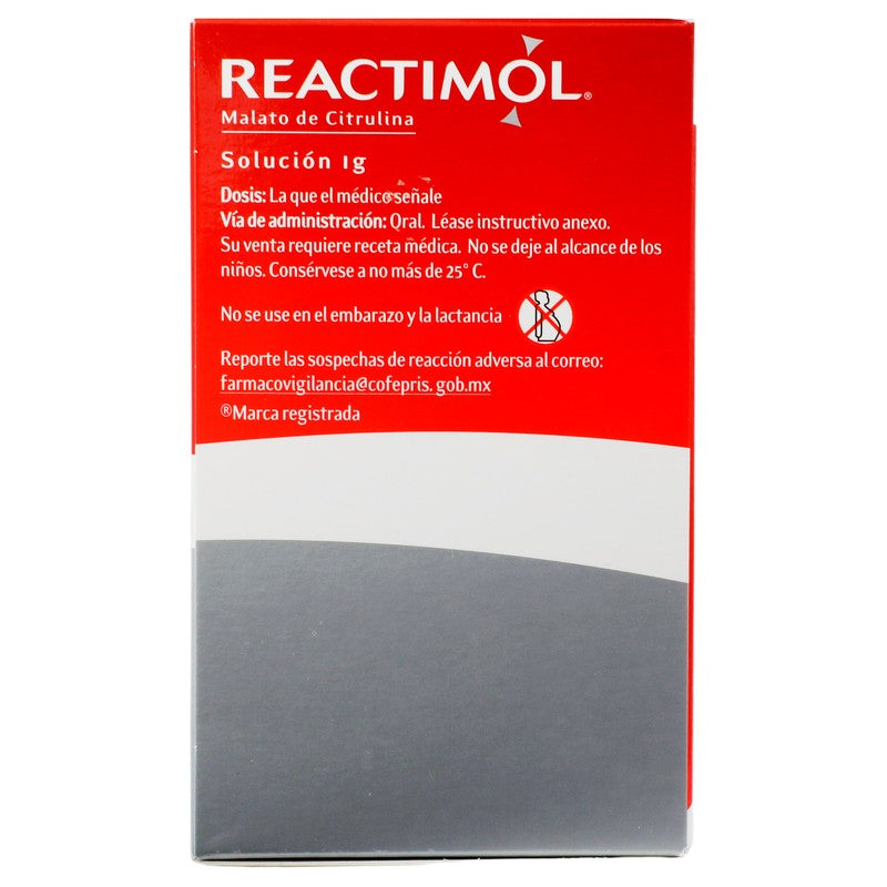 Reactimol 1Ml Solucion 36 Sobres 7502267780075 8