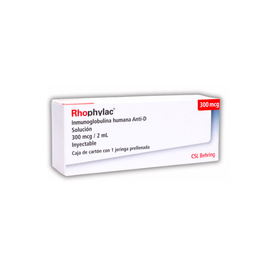 Rhophylac Solución Inyectable 300 Mcg / 2 Ml 7506404300003