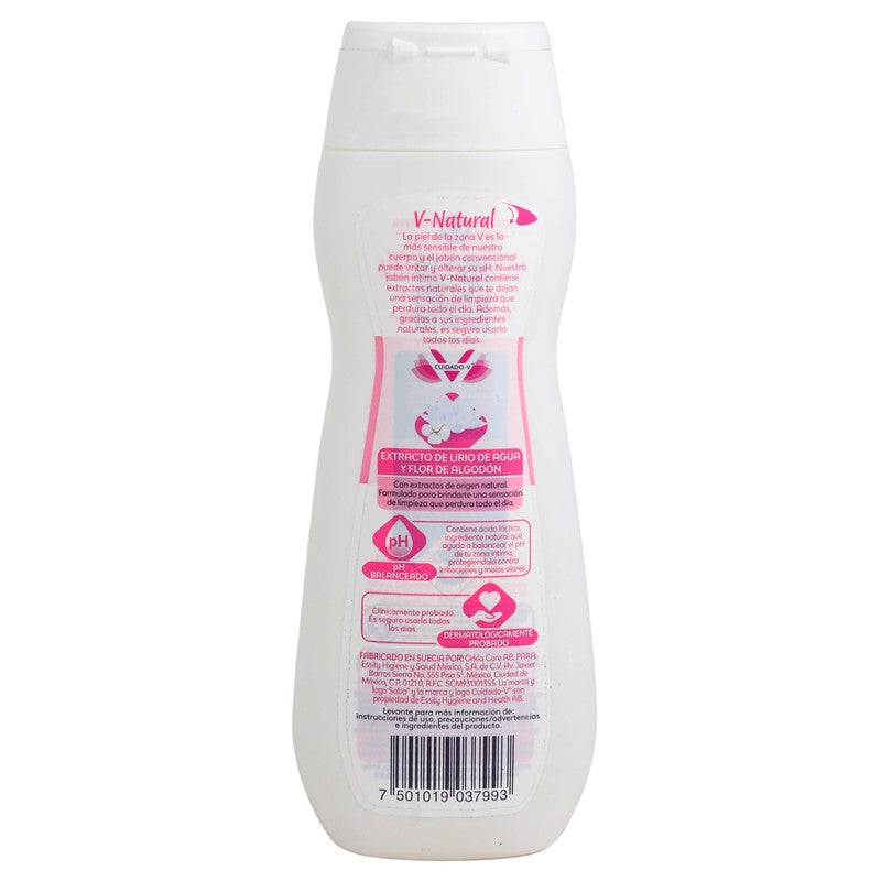Saba V-Natural 200 Ml Jabon Intimo 7501019037993 7