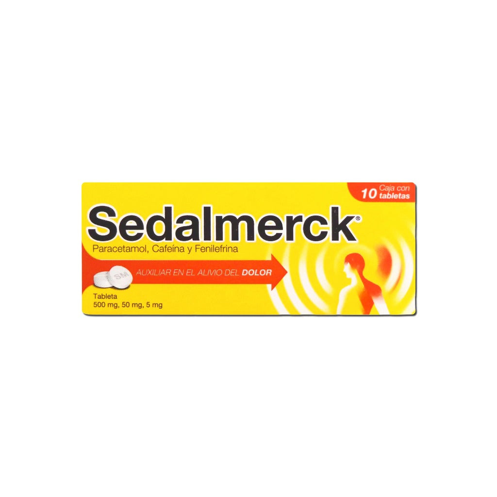 Sedalmerck Con 10 Tabletas 7501298215266