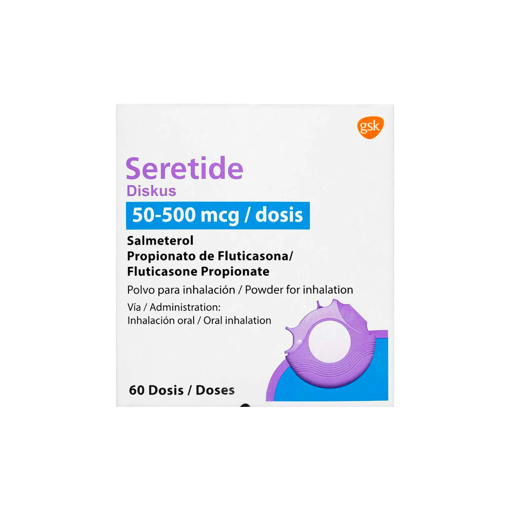 Seretide Diskus 50 / 500Ug 60 Ds 7501027800060