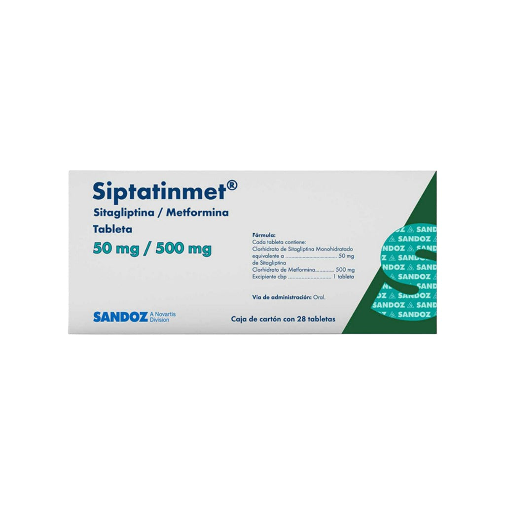 Siptatinmet 50/500 Mg 28 Tabletas 7502216935891