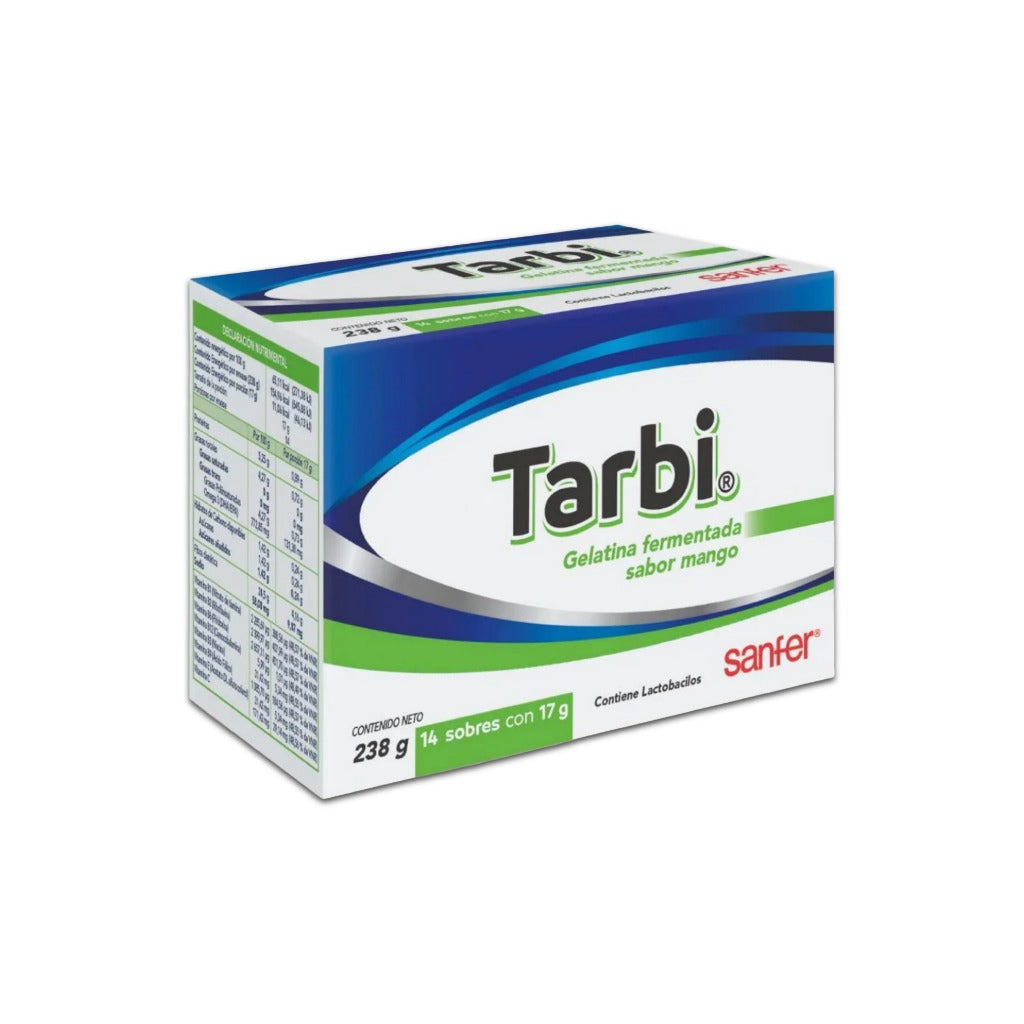 Tarbi Gelatina Ferm 238 Gr 14 Sobres 17 Gr Con U 7501070601201