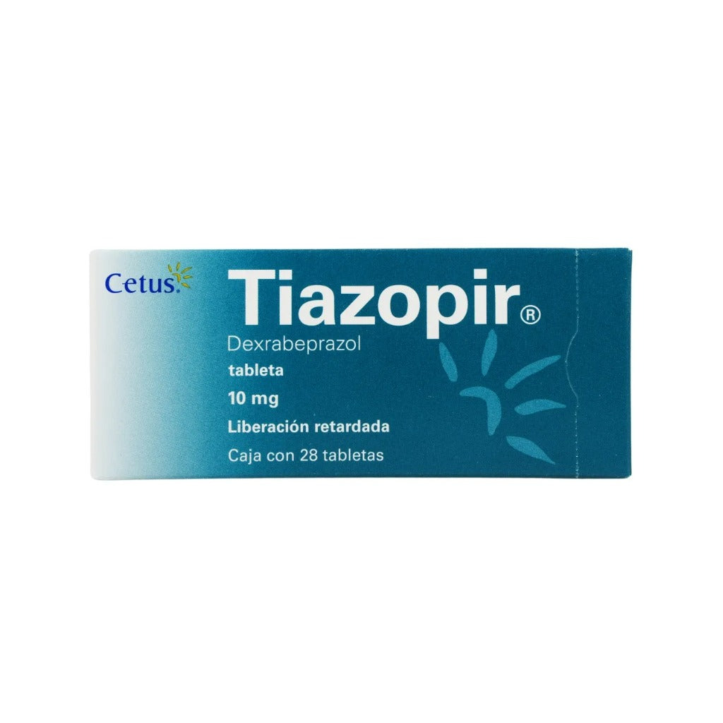 Tiazopir 10Mg 28 Tabletas Liberacion Retardada 7501314704088