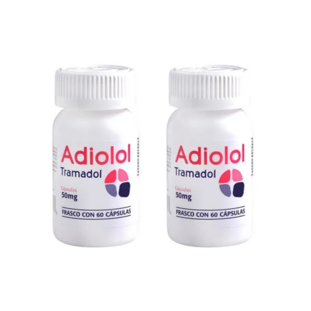 Tramadol Adiolol Duo-Pack Con 60 Capsulas 50 Mg 725742762183