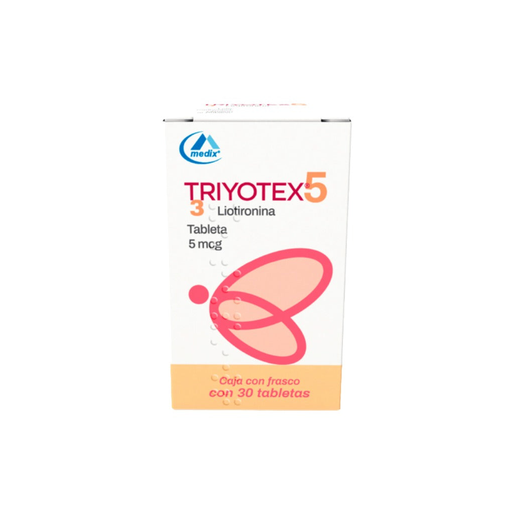 Triyotex5 5 Mcg Tabletas 30 Medix 7501293202131
