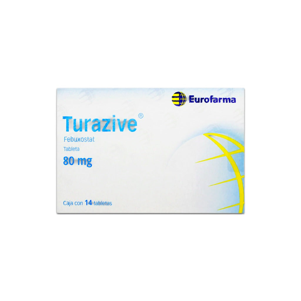 Turazive 80 Mg Con 14 Tabletas 7891317019716