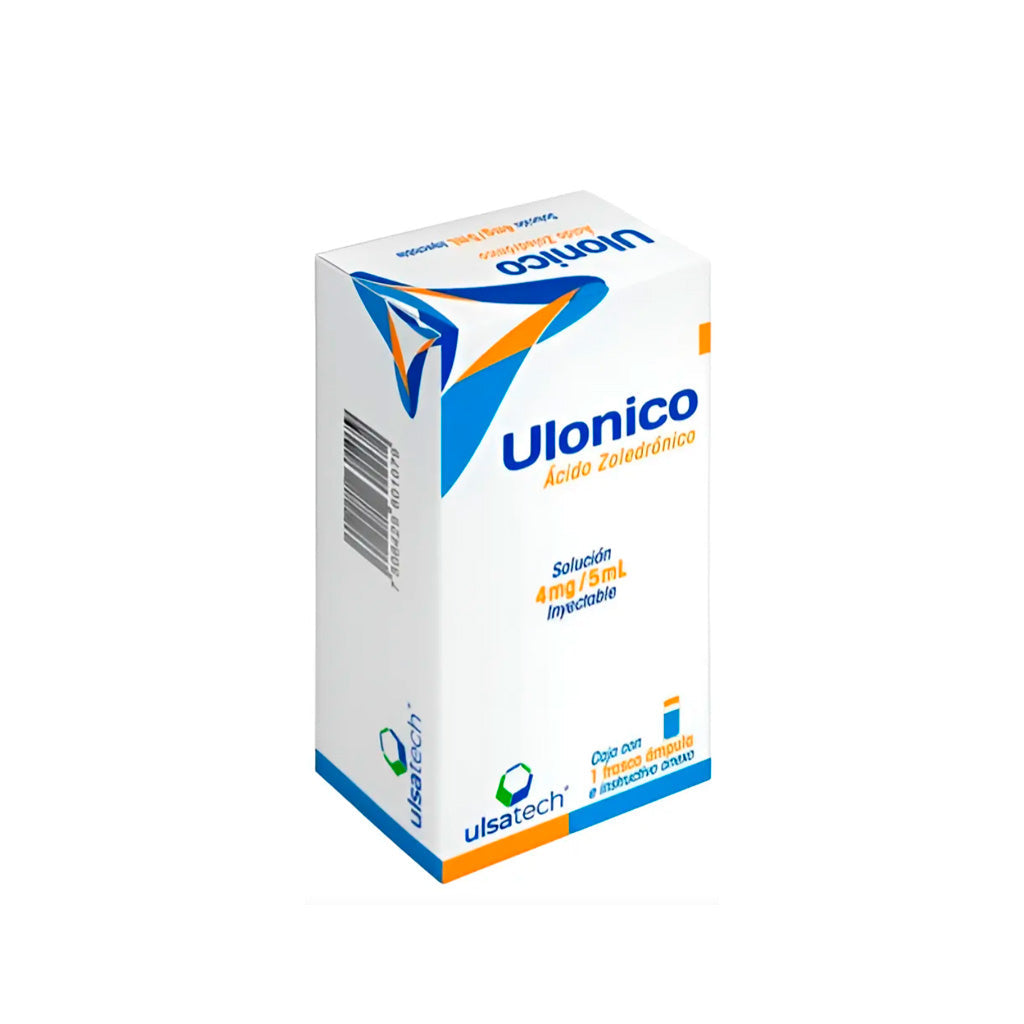 Ulonico 4Mg/5Ml Inyectable Acido Zoledronico 7506429601079