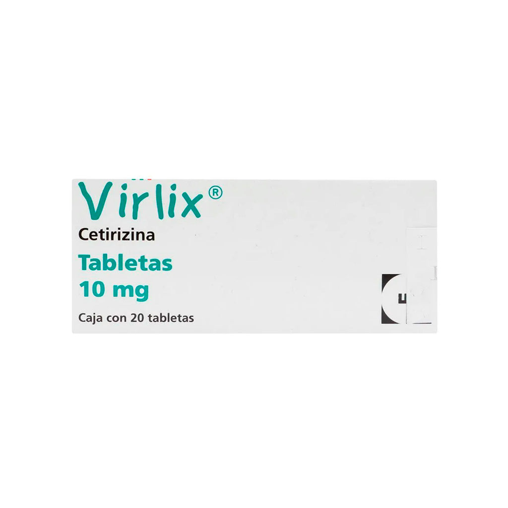 Virlix 10 Mg Con 20 Tabletas 7501088508271