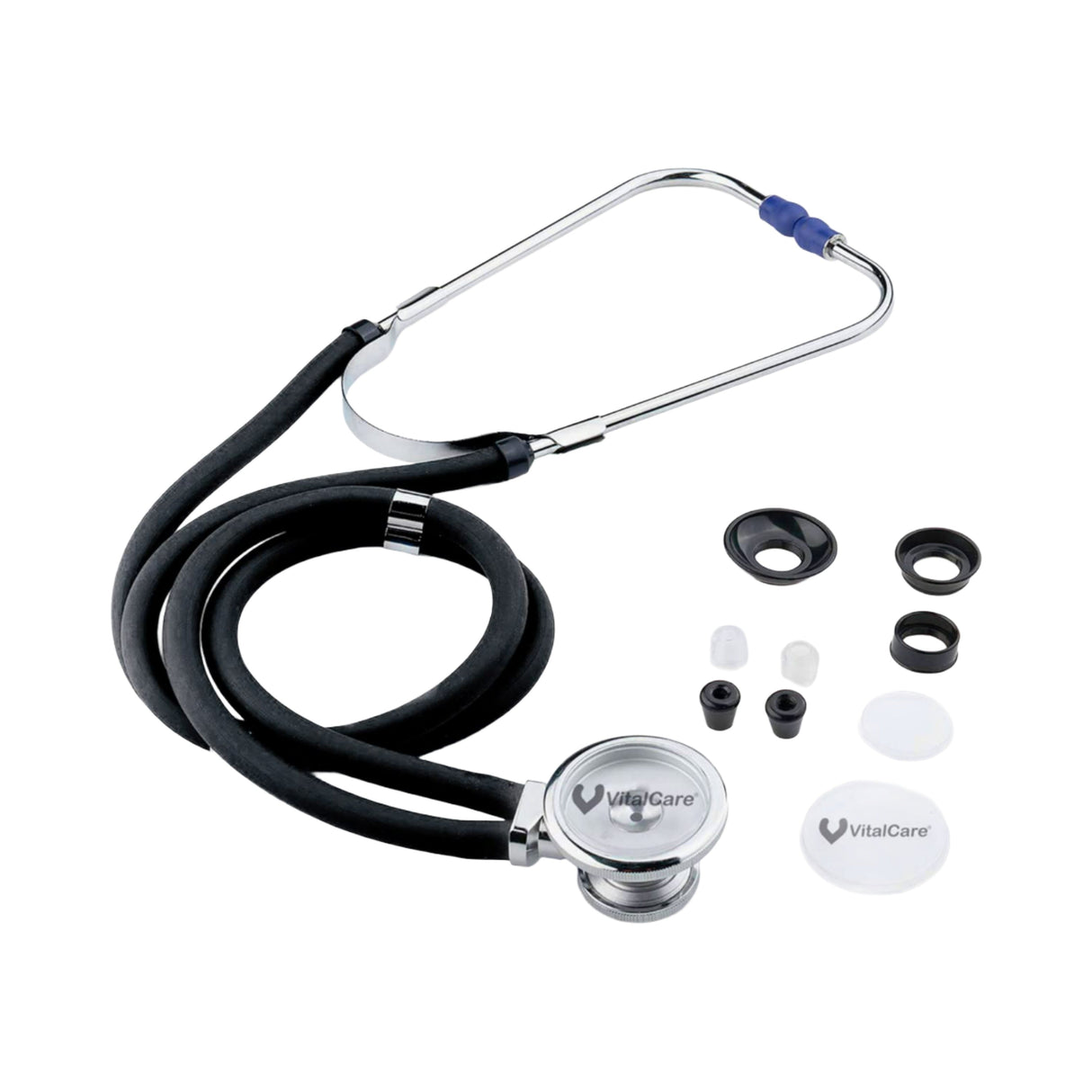 Vitalcare Estetoscopio Multif Negro 614143495519