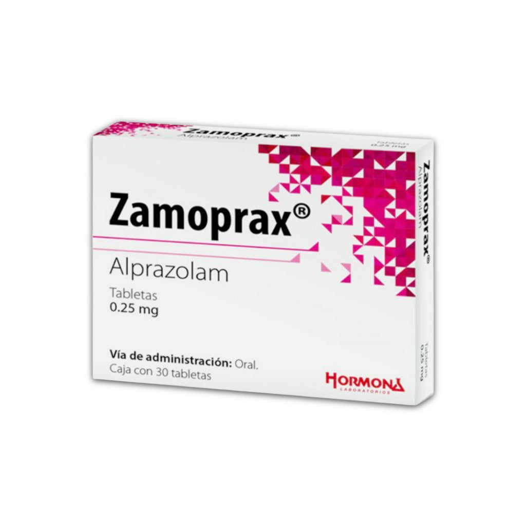 Zamoprax 0.25 Mg Con 30 Tabletas 7501385495403