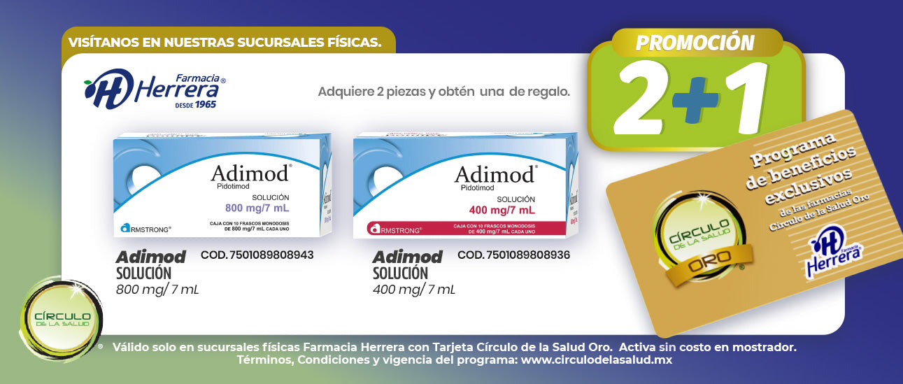 Promociones circulo de la salud 2 + 1  en Adimod de Armstrong