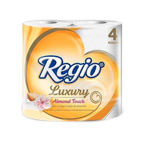 Papel Hig Regio Luxury Almond Con 4