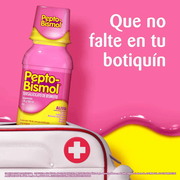 Pepto Bismol Suspension 118 Ml