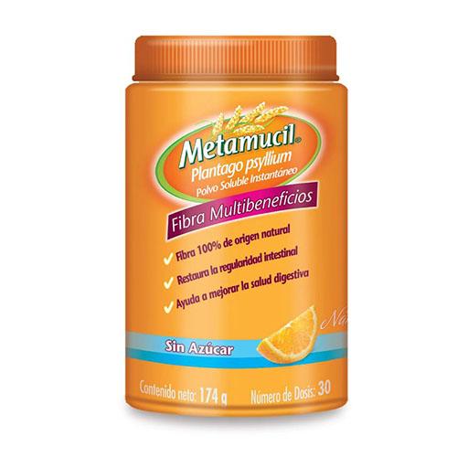 Metamucil Naranaranja Polvo 174 Gr