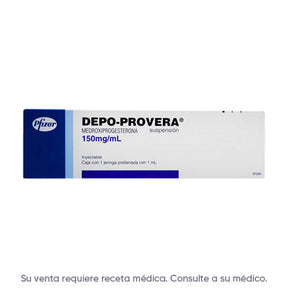 Depo-Provera Inyectable 1 Ml Con Jga